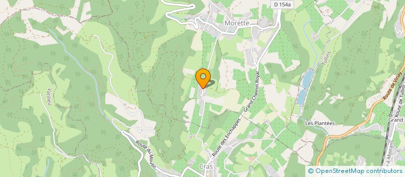 localisation de l'entreprise M.A.N.O.S.C  MORETTE