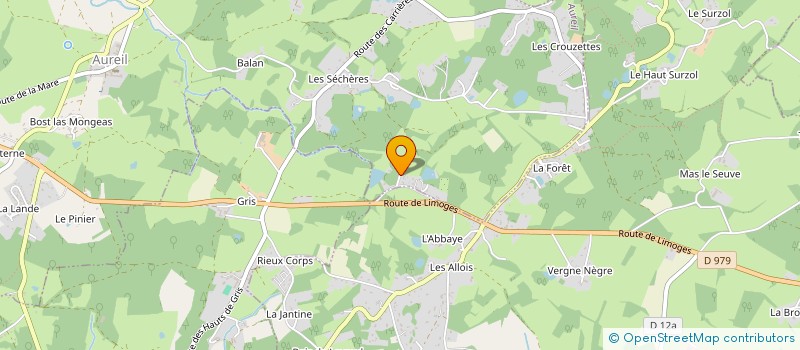 localisation de l'entreprise M.A.P.  AUREIL