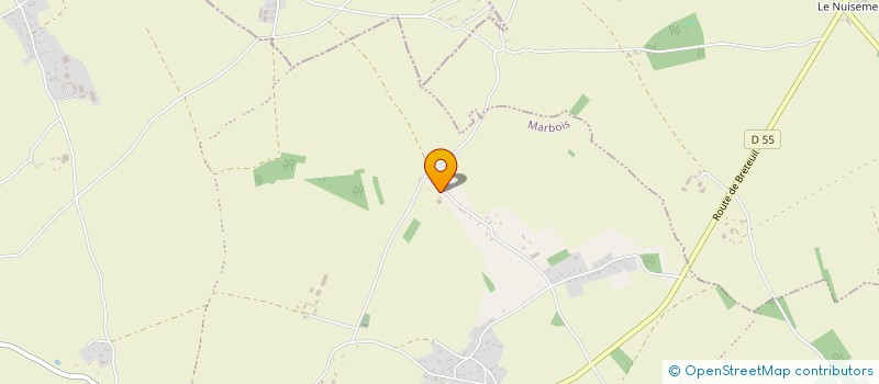 localisation de l'entreprise M.A.P BAT'IMMO  MARBOIS