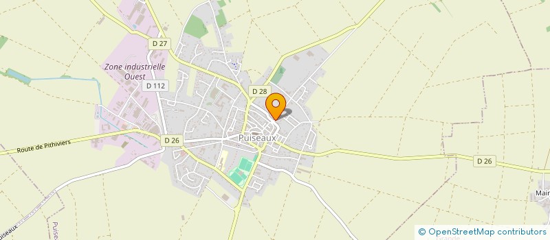 localisation de l'entreprise M.A.P. DUCLOUX à PUISEAUX