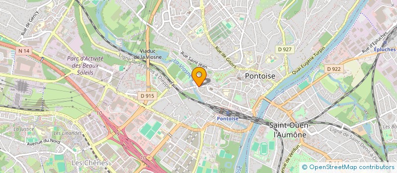 localisation de l'entreprise M.A.P FAMILY  PONTOISE