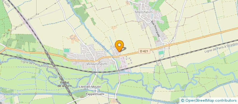 localisation de l'entreprise M&A PATRIMOINE  WILWISHEIM