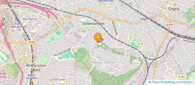 localisation de l'entreprise M.A.PIER  NEUILLY-PLAISANCE