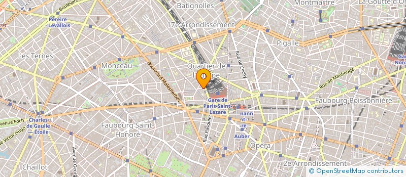 localisation de l'entreprise M.A. PLUS à PARIS