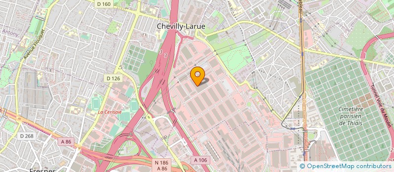 localisation de l'entreprise M.A.R.A.L à CHEVILLY-LARUE