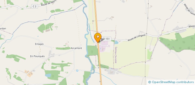 localisation de l'entreprise M.A.R.C.  PREIGNAN