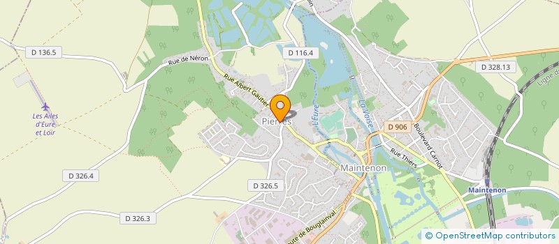 localisation de l'entreprise M.A.R.C.H.E.S. à PIERRES