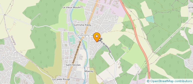 localisation de l'entreprise M A R I A à GRAVIGNY