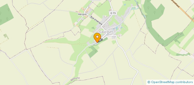 localisation de l'entreprise M.A.RENOVATION  CAUCOURT