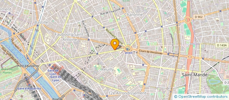 localisation de l'entreprise M.A RESINE  PARIS