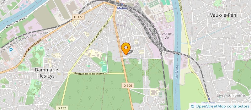 localisation de l'entreprise M A RESTAURATION  LA ROCHETTE