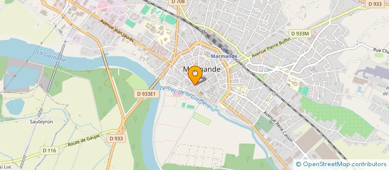 localisation de l'entreprise M.A.S à MARMANDE