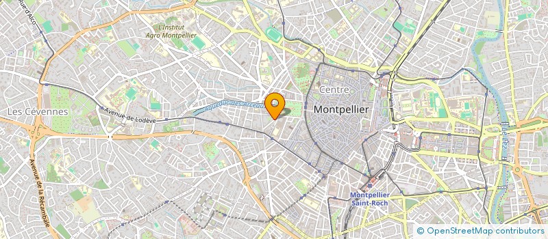 localisation de l'entreprise M.A.S. à MONTPELLIER
