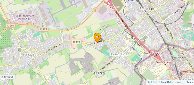 localisation de l'entreprise M.A.S. DISTRIBUTION à SAINT-LOUIS