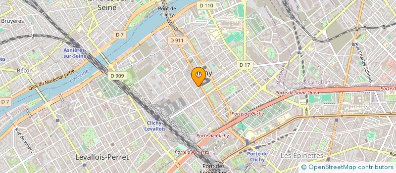 localisation de l'entreprise M.A.S RAVALEMENT à CLICHY