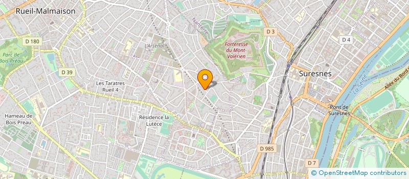 localisation de l'entreprise M.A.S REBELO à RUEIL-MALMAISON