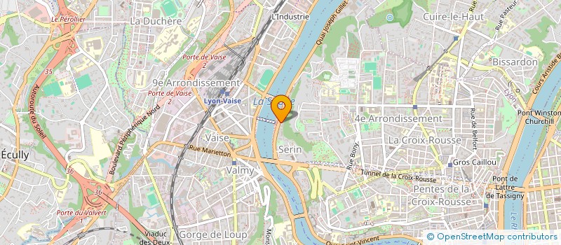 localisation de l'entreprise M&A SIGNALISATION à LYON