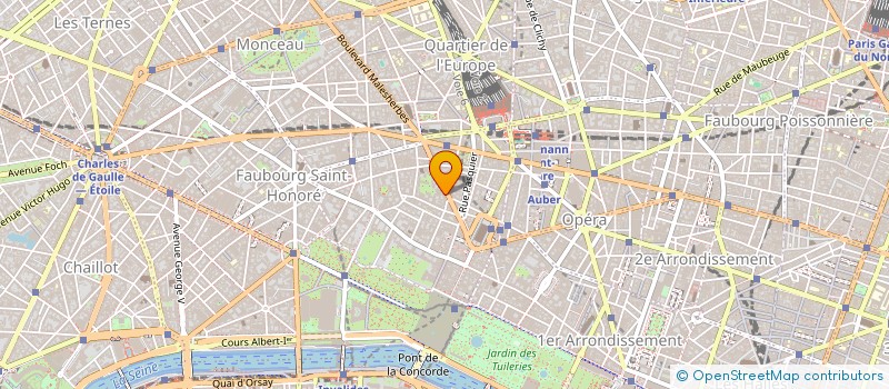 localisation de l'entreprise M. A. SOCIETE  PARIS