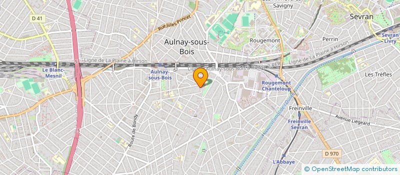 localisation de l'entreprise M.A.SOLDES à AULNAY-SOUS-BOIS