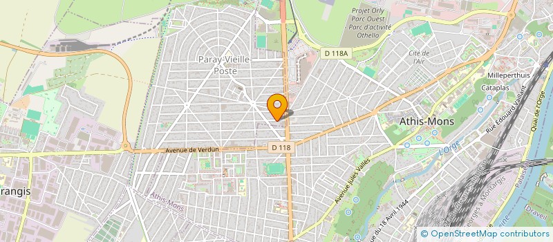 localisation de l'entreprise M.A. SOLUTION ADMINISTRATIVE  PARAY-VIEILLE-POSTE
