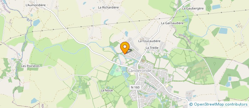 localisation de l'entreprise M.A SOLUTIONS à LA ROCHE-SUR-YON