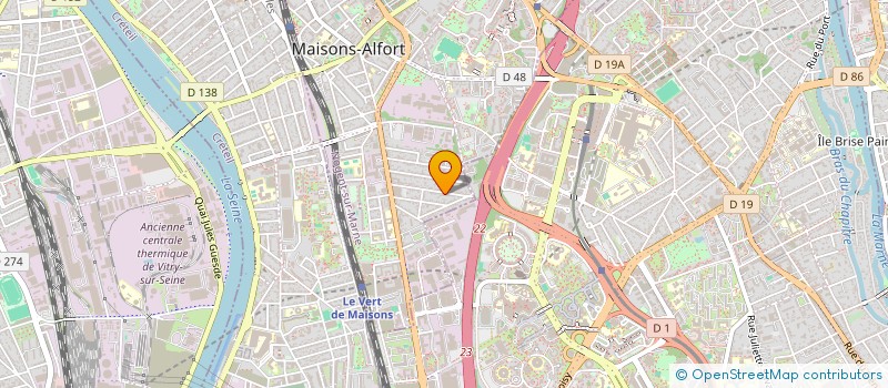 localisation de l'entreprise M.A STOCK à MAISONS-ALFORT