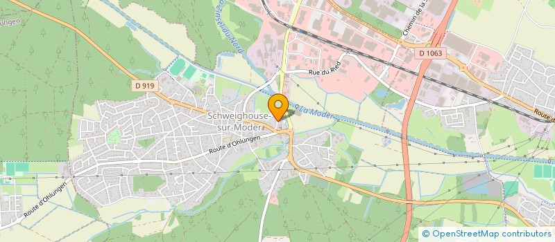 localisation de l'entreprise M.A. STRUCTURE  SCHWEIGHOUSE-SUR-MODER