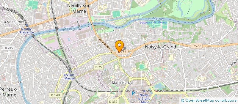 localisation de l'entreprise M A T E L E C à NOISY-LE-GRAND