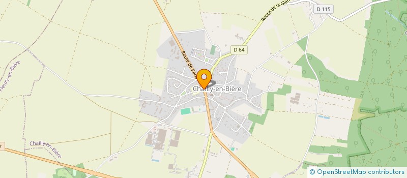 localisation de l'entreprise M A T P à CHAILLY-EN-BIERE