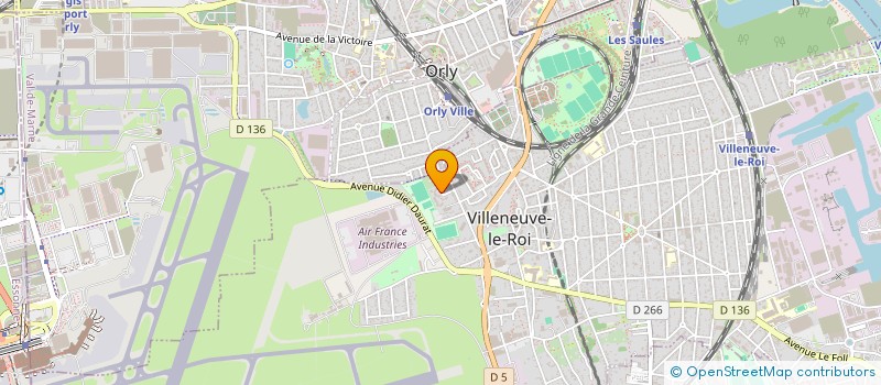 localisation de l'entreprise M.A TAXIS PARISIEN  VILLENEUVE-LE-ROI