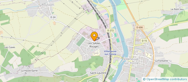 localisation de l'entreprise M.A.V ET CIE à VILLENEUVE-SUR-YONNE