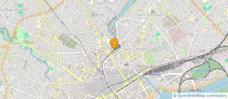 localisation de l'entreprise M&A VALUE à NANTES