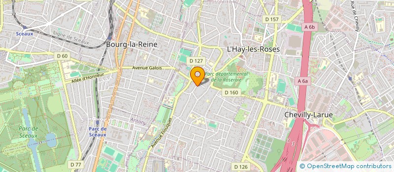 localisation de l'entreprise M.A WELLNESS AND BEAUTY  L'HAY-LES-ROSES