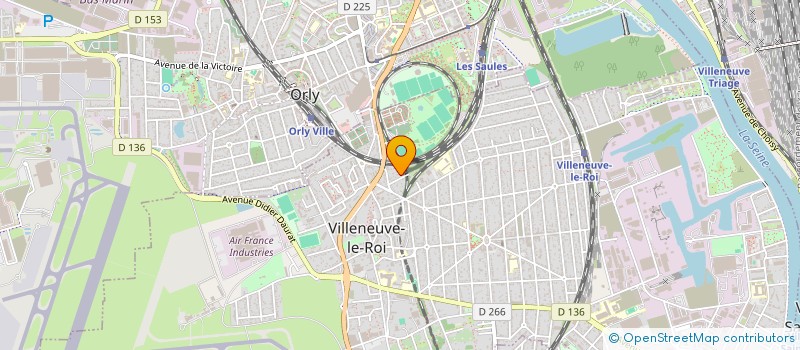 localisation de l'entreprise M.A.Y.E.S. à VILLENEUVE-LE-ROI