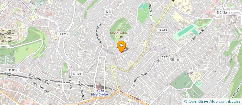 localisation de l'entreprise M.A.Y.Q.  BOIS-GUILLAUME