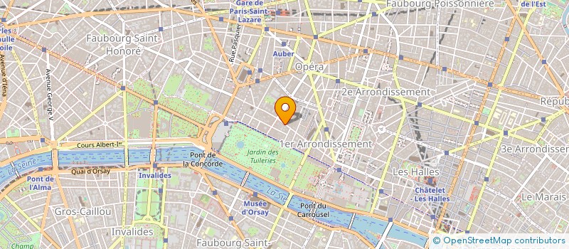 localisation de l'entreprise M. ABELIN DESIGN ET DECORATION à PARIS