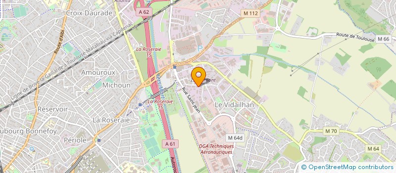 localisation de l'entreprise M & ACANTYS 4  BALMA