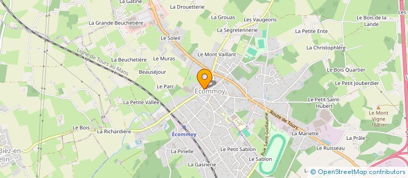 localisation de l'entreprise M ACCESS à ECOMMOY