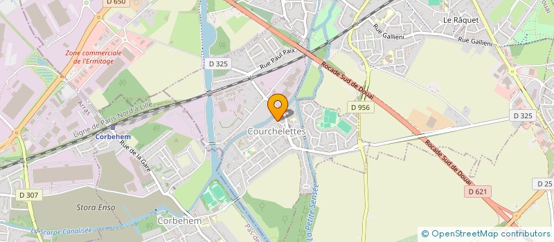 localisation de l'entreprise M AERO  COURCHELETTES