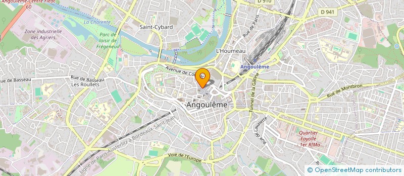 localisation de l'entreprise M. AHSAN  ANGOULEME