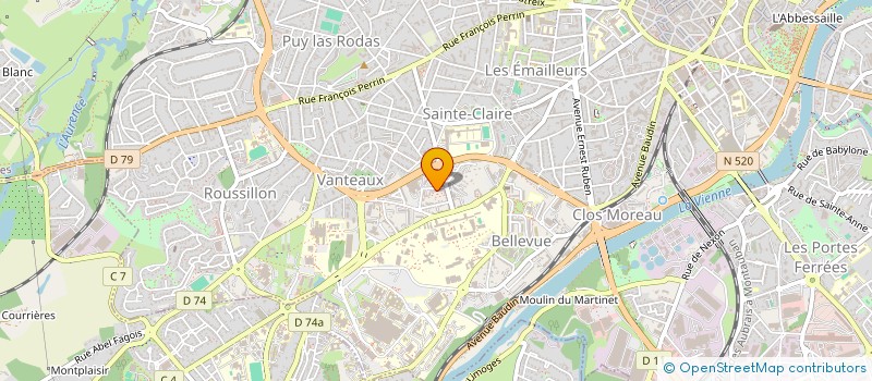 localisation de l'entreprise M'AKAKO POUR LE DEVELOPPEMENT DURABLE ET L'ECONOMIE SOLIDAIRE EN AFRIQUE à LIMOGES
