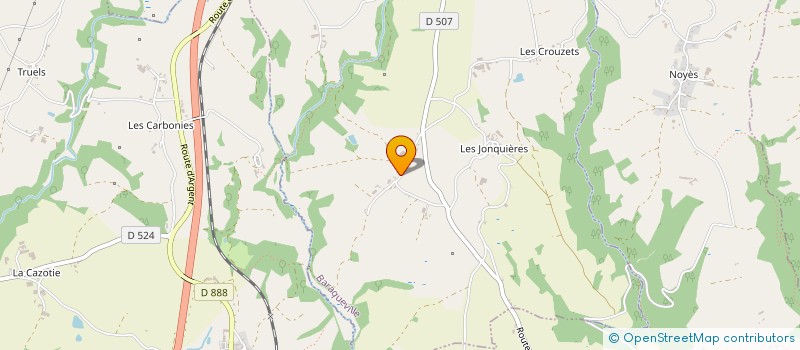 localisation de l'entreprise M    ALBOUY DOMINIQUE ET CATHERINE  BARAQUEVILLE