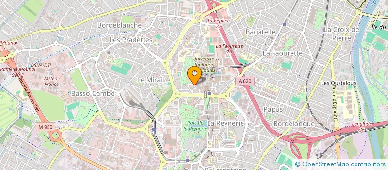 localisation de l'entreprise M'AMUSE à TOULOUSE