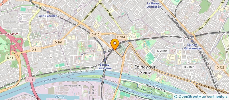 localisation de l'entreprise M AND CIE à EPINAY-SUR-SEINE