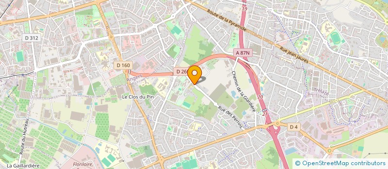 localisation de l'entreprise M'APASIENS  LES PONTS-DE-CE