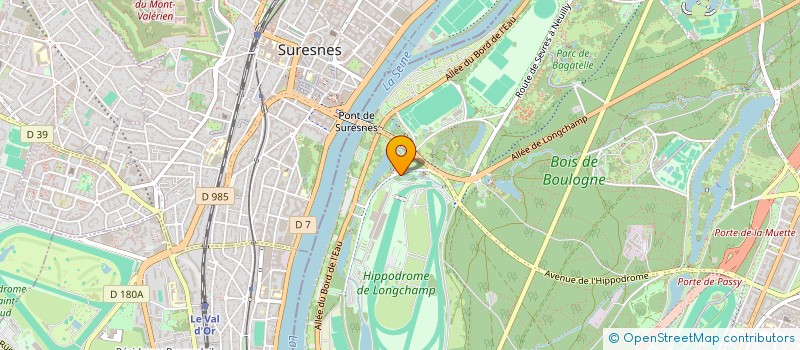 localisation de l'entreprise M ARCHITECTURE  PARIS