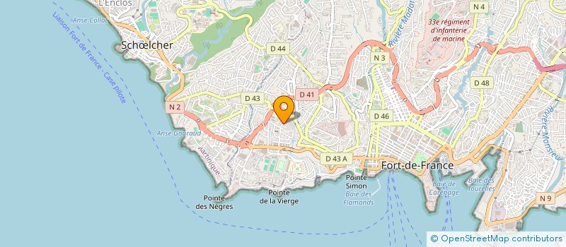 localisation de l'entreprise M'ART PARTAGE  FORT-DE-FRANCE