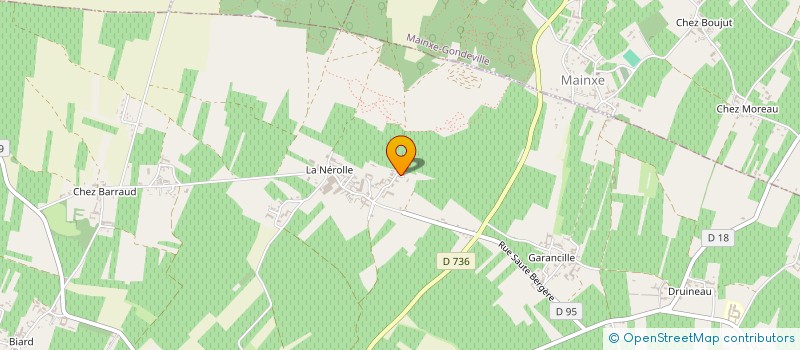 localisation de l'entreprise M'ASSIST PRO à SEGONZAC