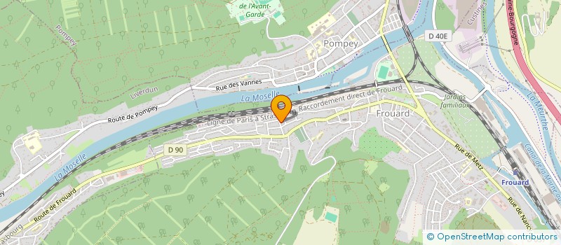 localisation de l'entreprise M ASSURE  FROUARD