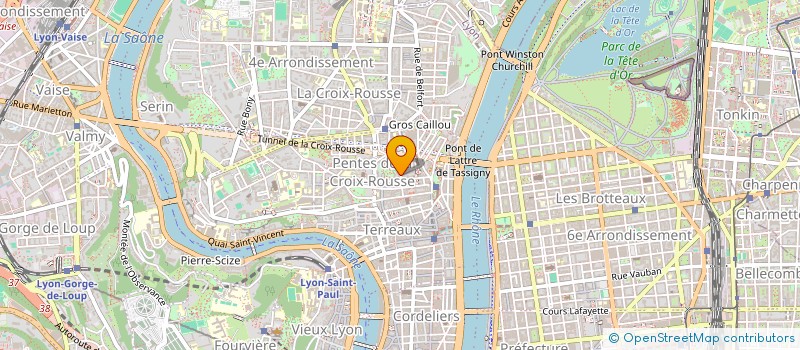 localisation de l'entreprise M-AUTOS à LYON